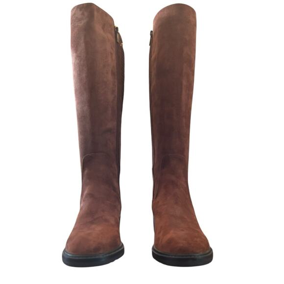 Kenneth Cole Reaction Lionel Tall Riding Boot Stretch Back Panel NEW Size 6.5 - Picture 3 of 10